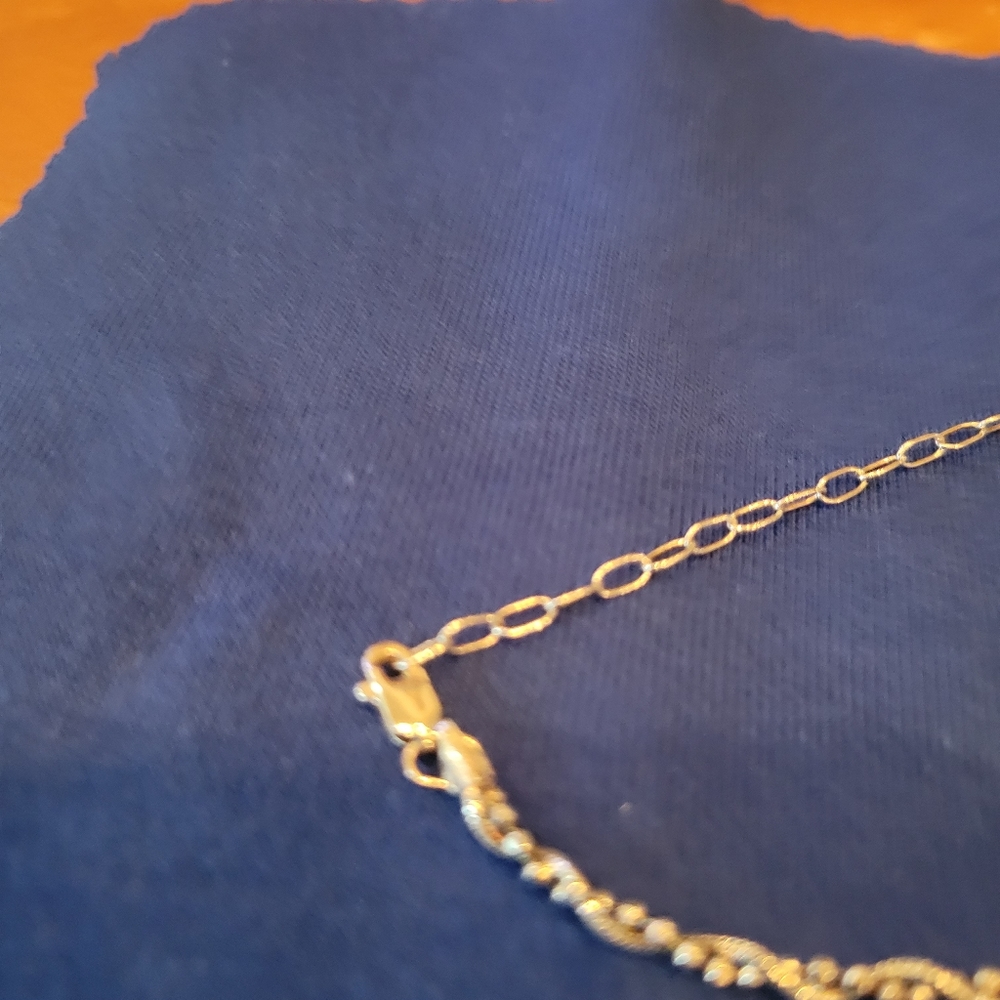 Sterling silver necklace - Picture 2 of 4